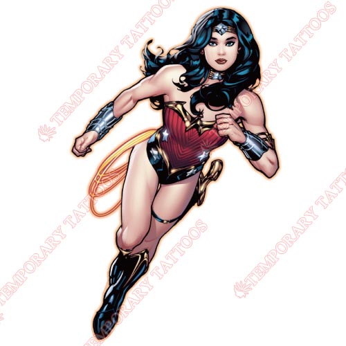 Wonder Woman Customize Temporary Tattoos Stickers NO.376